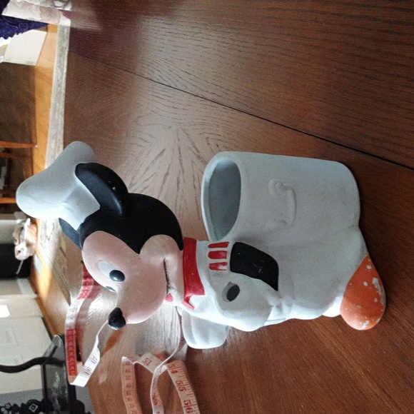 MICKEY MOUSE VINTAGE DISNEY UTENSIL HOLDER - Picture 2 of 10